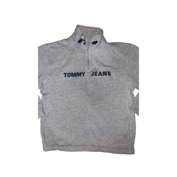 Tommy Hilfiger Quarter Zip Sweatshirt - Picture 1 of 5